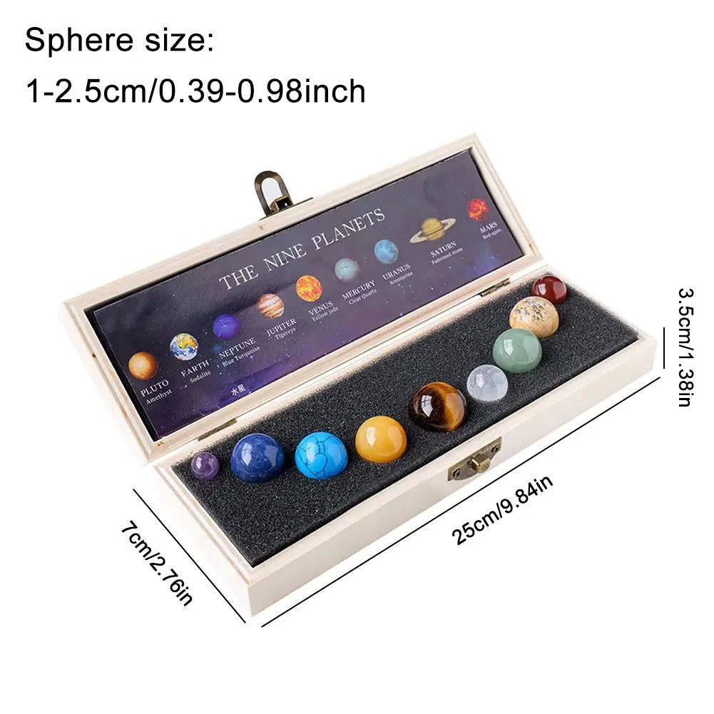 Celestial Gemstone Solar System Set