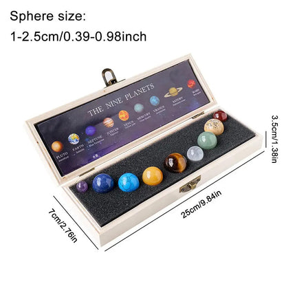 Celestial Gemstone Solar System Set