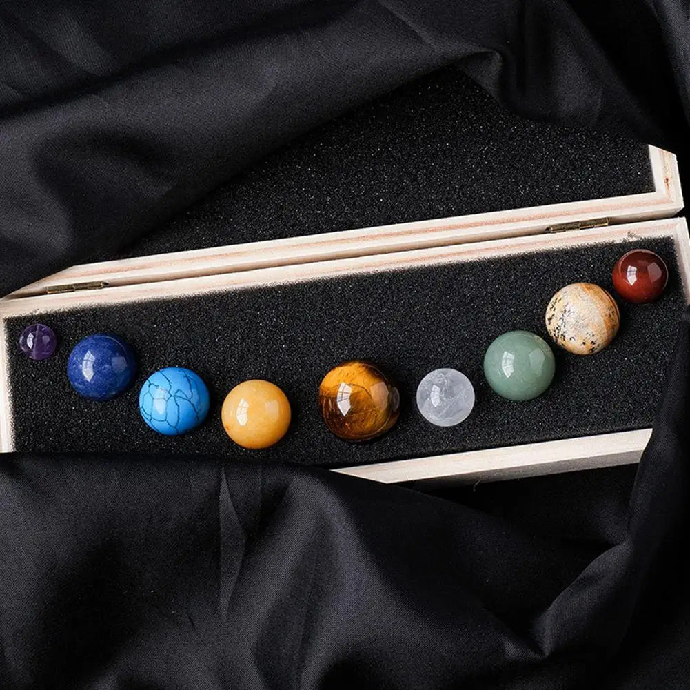 Celestial Gemstone Solar System Set